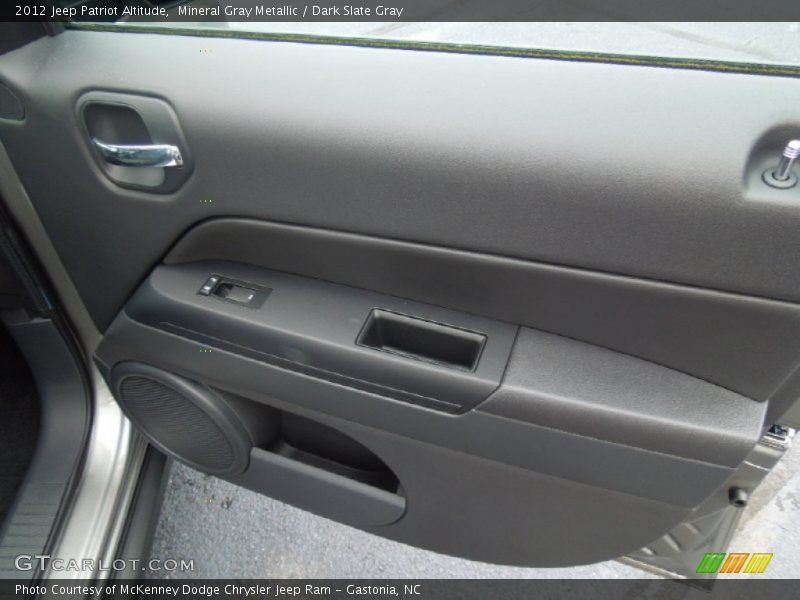 Mineral Gray Metallic / Dark Slate Gray 2012 Jeep Patriot Altitude