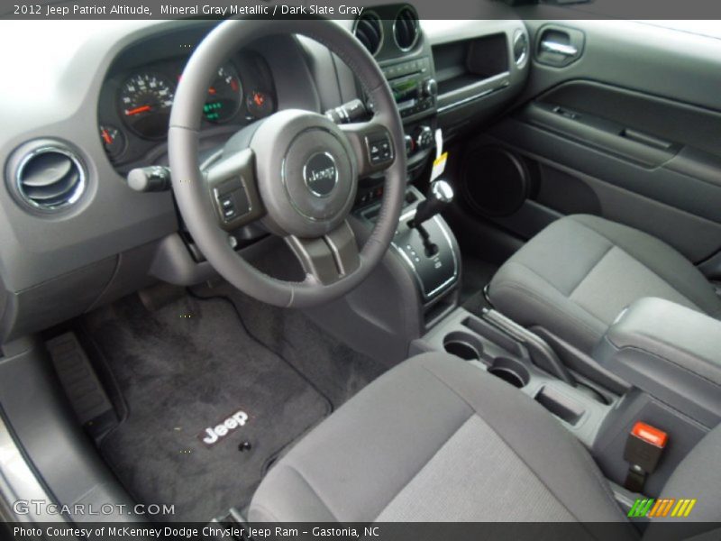 Dark Slate Gray Interior - 2012 Patriot Altitude 