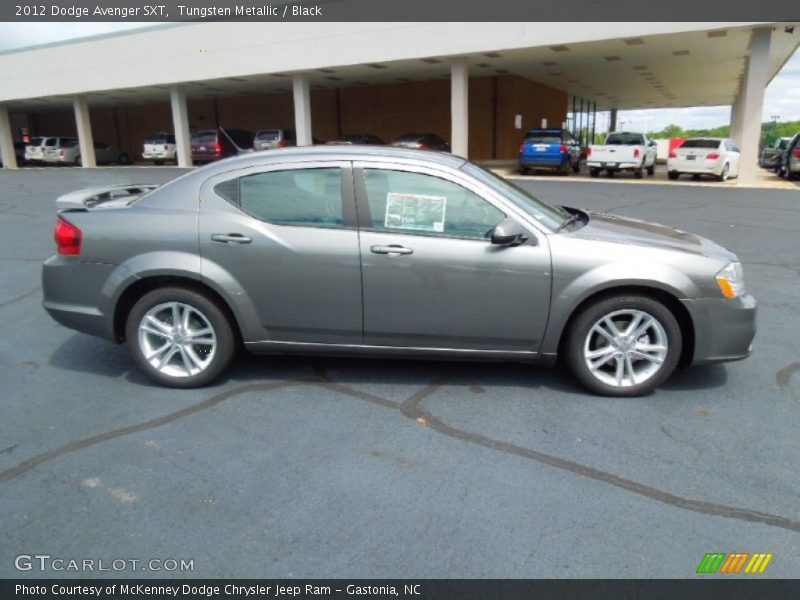 Tungsten Metallic / Black 2012 Dodge Avenger SXT