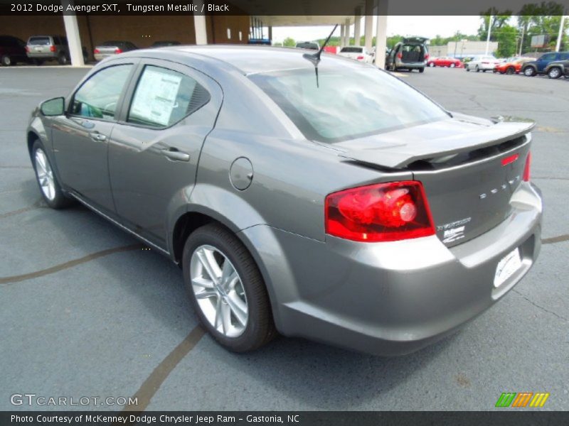 Tungsten Metallic / Black 2012 Dodge Avenger SXT