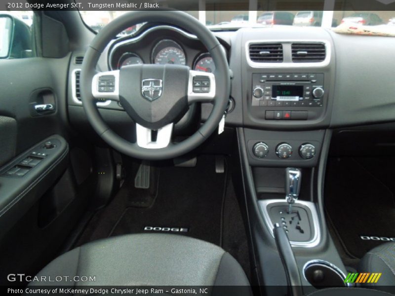Tungsten Metallic / Black 2012 Dodge Avenger SXT