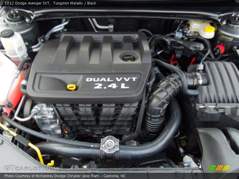 Tungsten Metallic / Black 2012 Dodge Avenger SXT