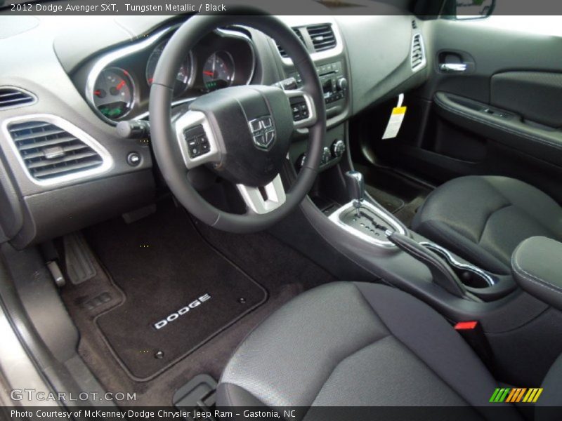 Tungsten Metallic / Black 2012 Dodge Avenger SXT