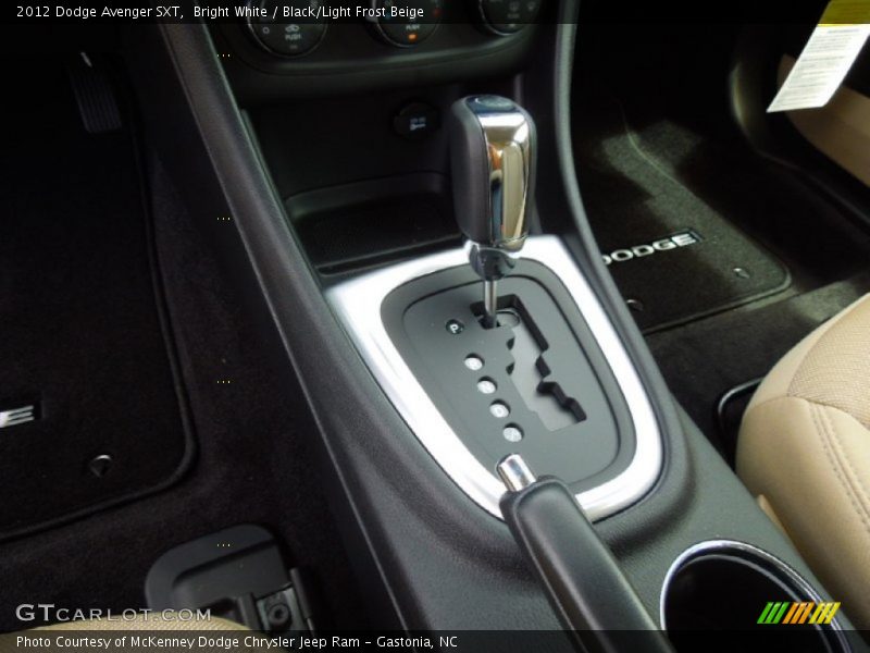  2012 Avenger SXT 6 Speed Automatic Shifter