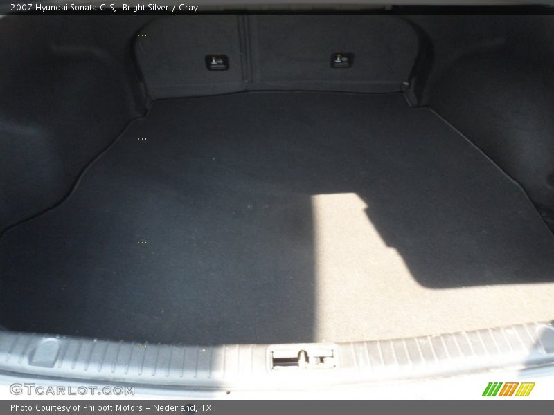 Bright Silver / Gray 2007 Hyundai Sonata GLS