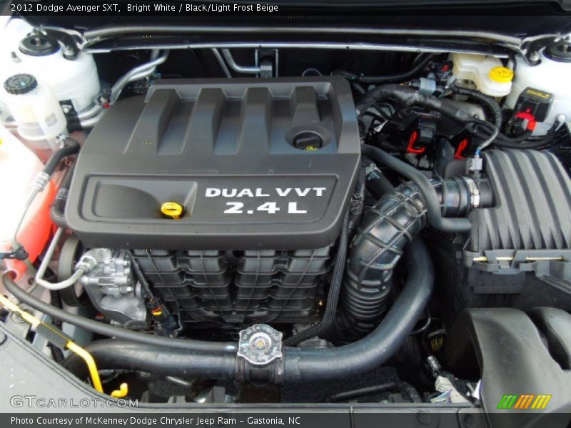 2012 Avenger SXT Engine - 2.4 Liter DOHC 16-Valve Dual VVT 4 Cylinder