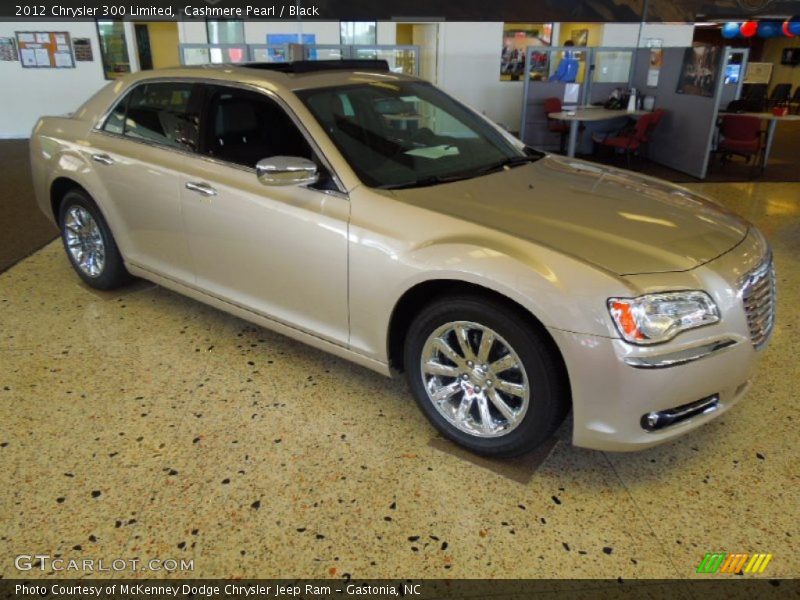 Cashmere Pearl / Black 2012 Chrysler 300 Limited