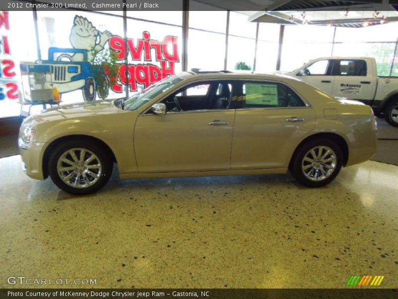Cashmere Pearl / Black 2012 Chrysler 300 Limited