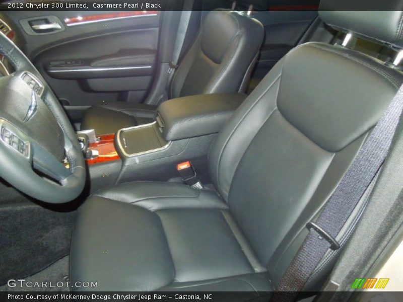Cashmere Pearl / Black 2012 Chrysler 300 Limited