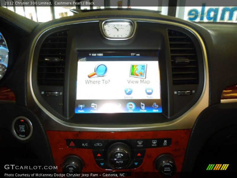 Cashmere Pearl / Black 2012 Chrysler 300 Limited