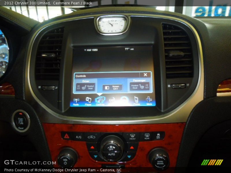 Cashmere Pearl / Black 2012 Chrysler 300 Limited
