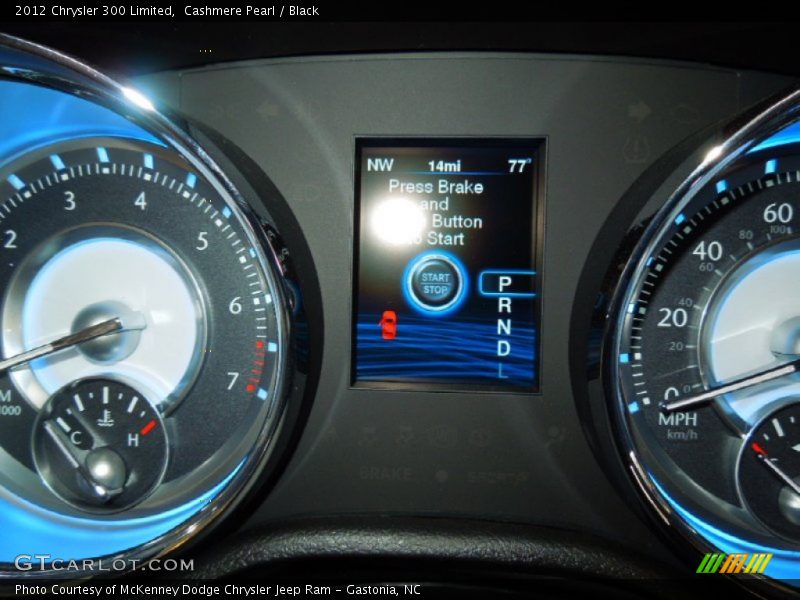 Cashmere Pearl / Black 2012 Chrysler 300 Limited