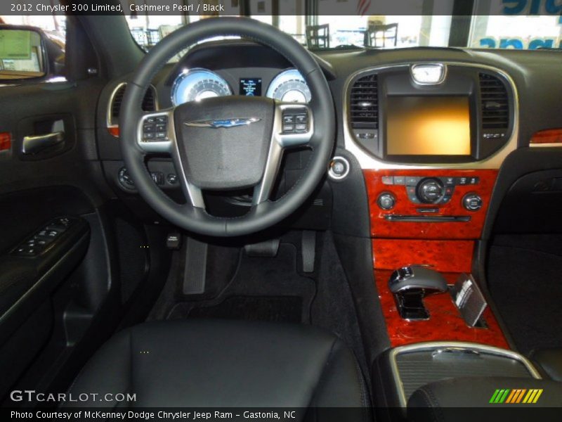 Cashmere Pearl / Black 2012 Chrysler 300 Limited