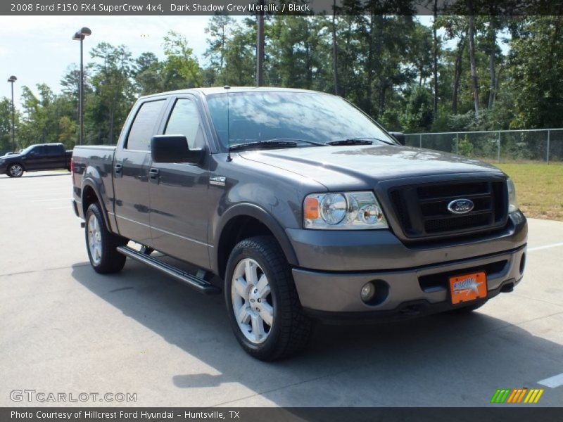 Dark Shadow Grey Metallic / Black 2008 Ford F150 FX4 SuperCrew 4x4