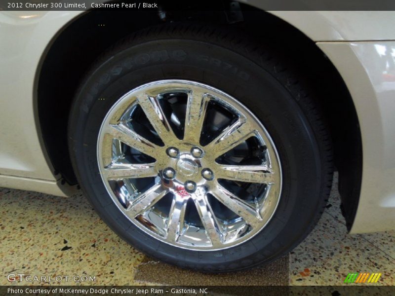 Cashmere Pearl / Black 2012 Chrysler 300 Limited