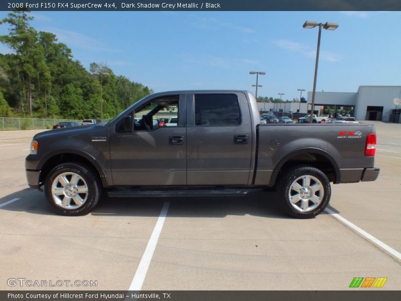 Dark Shadow Grey Metallic / Black 2008 Ford F150 FX4 SuperCrew 4x4