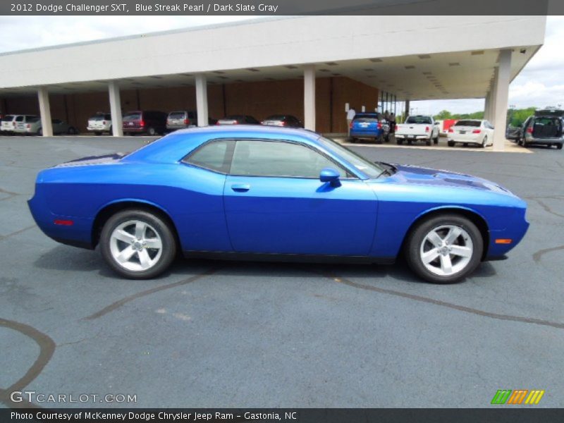  2012 Challenger SXT Blue Streak Pearl