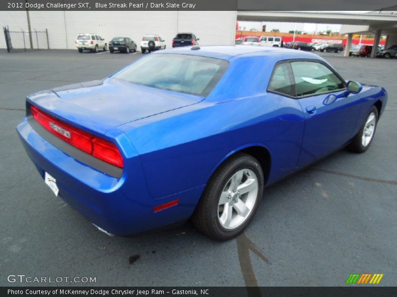  2012 Challenger SXT Blue Streak Pearl