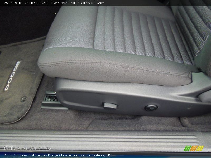 Blue Streak Pearl / Dark Slate Gray 2012 Dodge Challenger SXT