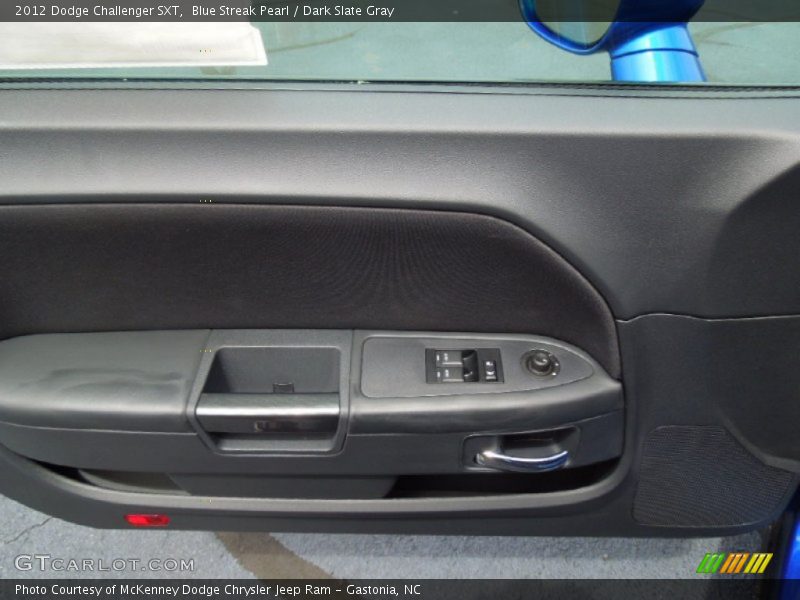 Blue Streak Pearl / Dark Slate Gray 2012 Dodge Challenger SXT