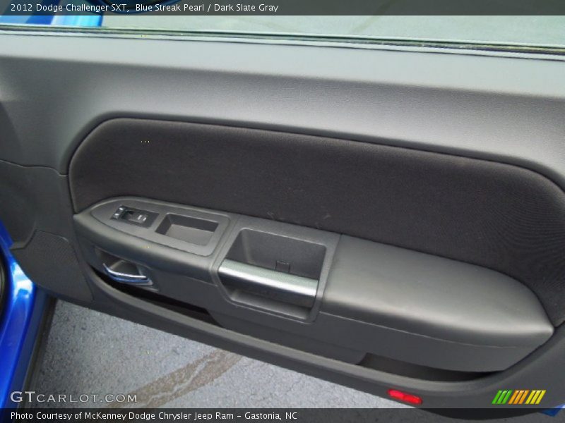 Blue Streak Pearl / Dark Slate Gray 2012 Dodge Challenger SXT