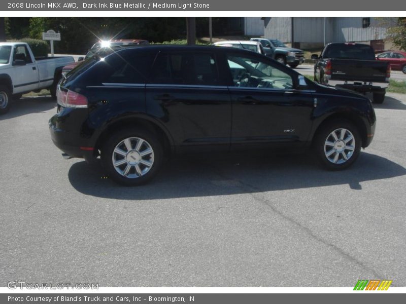 Dark Ink Blue Metallic / Medium Light Stone 2008 Lincoln MKX AWD