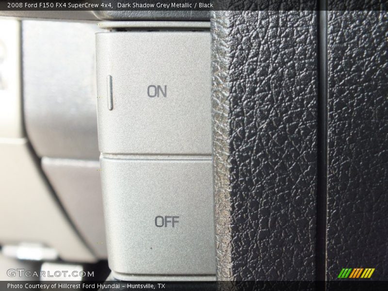 Dark Shadow Grey Metallic / Black 2008 Ford F150 FX4 SuperCrew 4x4