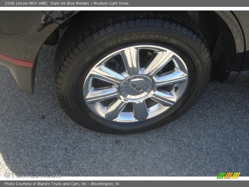 Dark Ink Blue Metallic / Medium Light Stone 2008 Lincoln MKX AWD