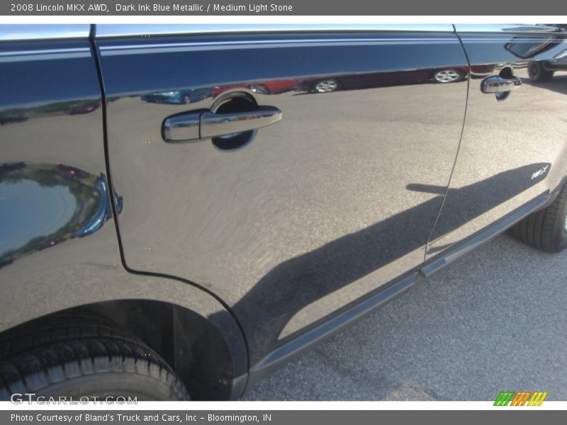Dark Ink Blue Metallic / Medium Light Stone 2008 Lincoln MKX AWD