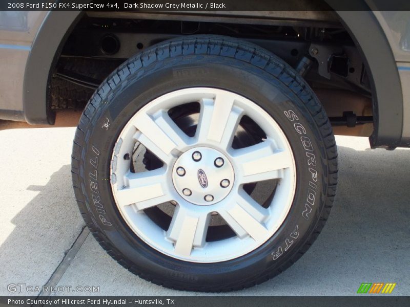 Dark Shadow Grey Metallic / Black 2008 Ford F150 FX4 SuperCrew 4x4
