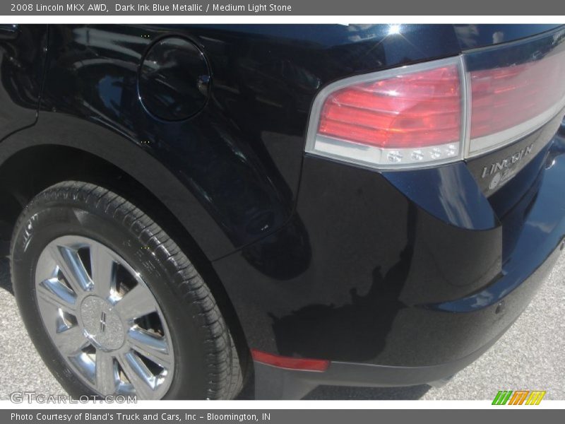 Dark Ink Blue Metallic / Medium Light Stone 2008 Lincoln MKX AWD