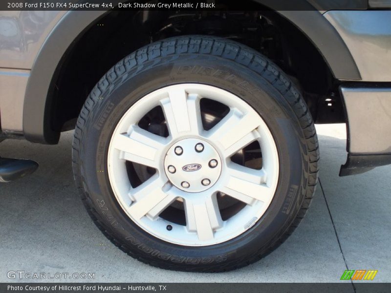 Dark Shadow Grey Metallic / Black 2008 Ford F150 FX4 SuperCrew 4x4
