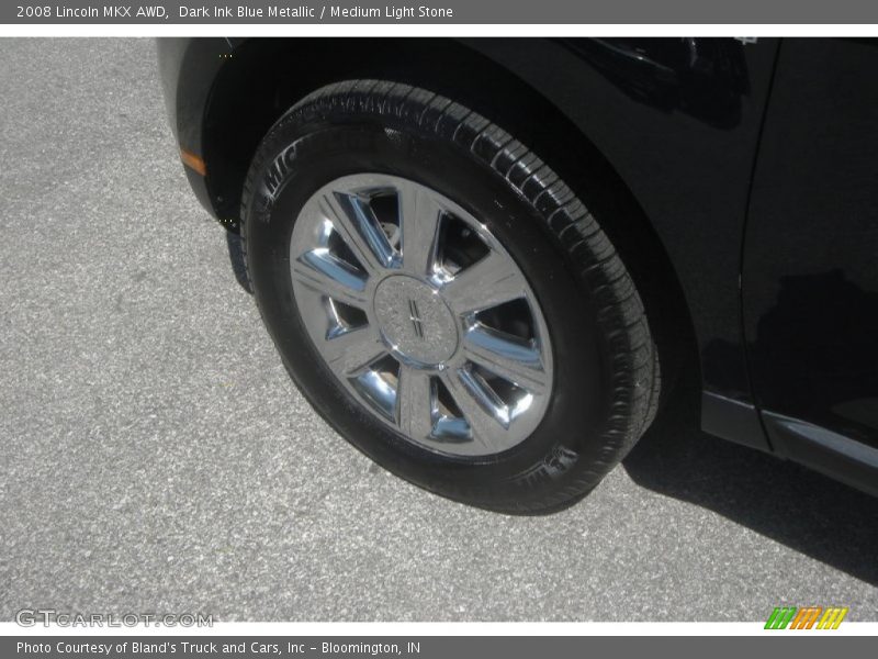 Dark Ink Blue Metallic / Medium Light Stone 2008 Lincoln MKX AWD