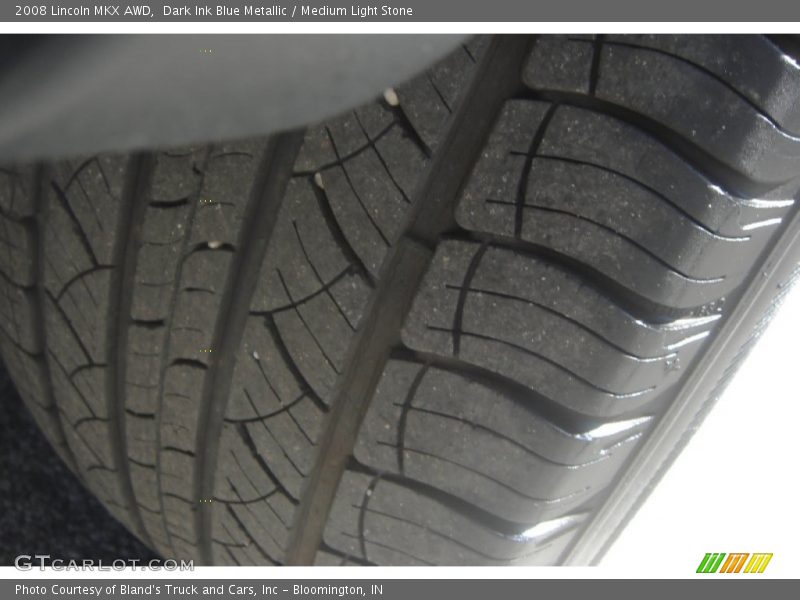 Dark Ink Blue Metallic / Medium Light Stone 2008 Lincoln MKX AWD