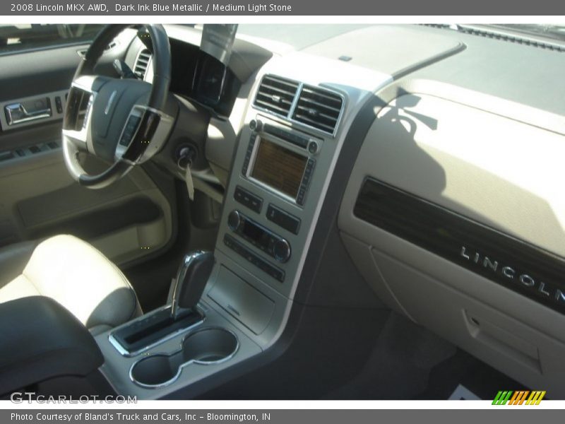 Dark Ink Blue Metallic / Medium Light Stone 2008 Lincoln MKX AWD