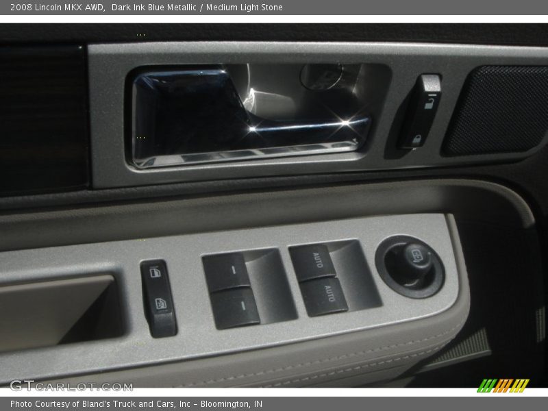 Dark Ink Blue Metallic / Medium Light Stone 2008 Lincoln MKX AWD