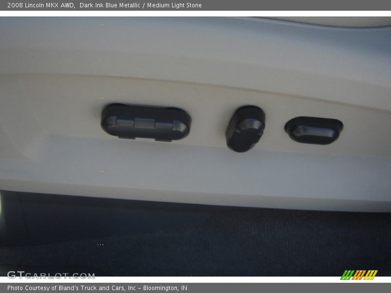 Dark Ink Blue Metallic / Medium Light Stone 2008 Lincoln MKX AWD