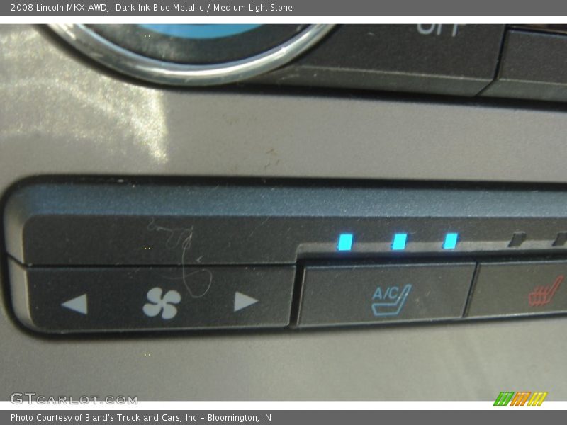 Dark Ink Blue Metallic / Medium Light Stone 2008 Lincoln MKX AWD