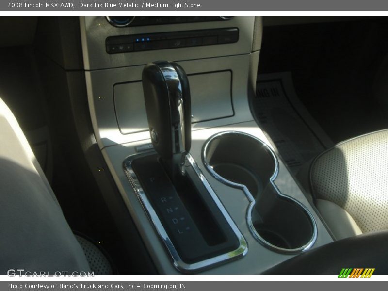 Dark Ink Blue Metallic / Medium Light Stone 2008 Lincoln MKX AWD