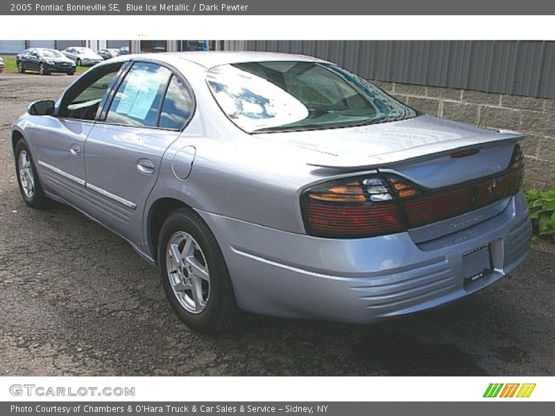 Blue Ice Metallic / Dark Pewter 2005 Pontiac Bonneville SE