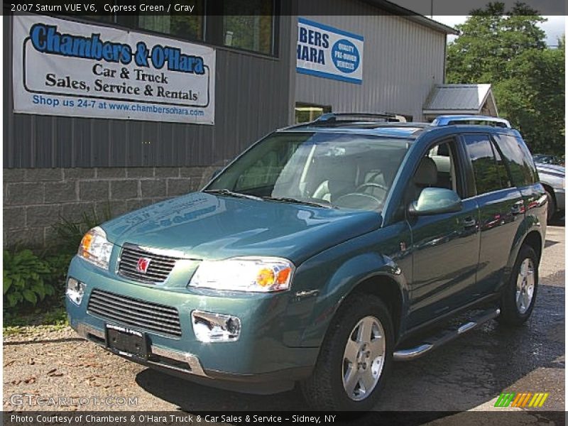 Cypress Green / Gray 2007 Saturn VUE V6