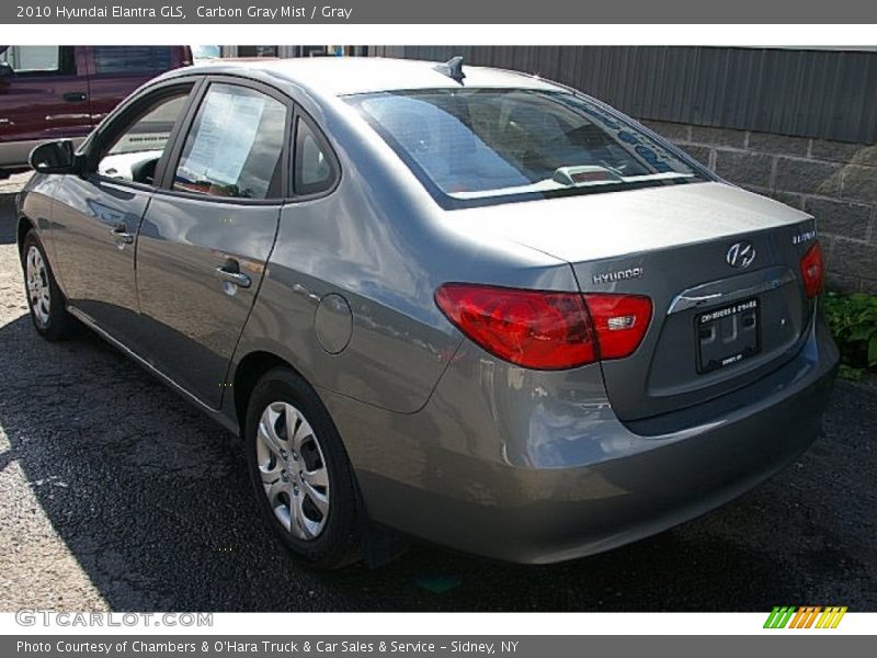 Carbon Gray Mist / Gray 2010 Hyundai Elantra GLS