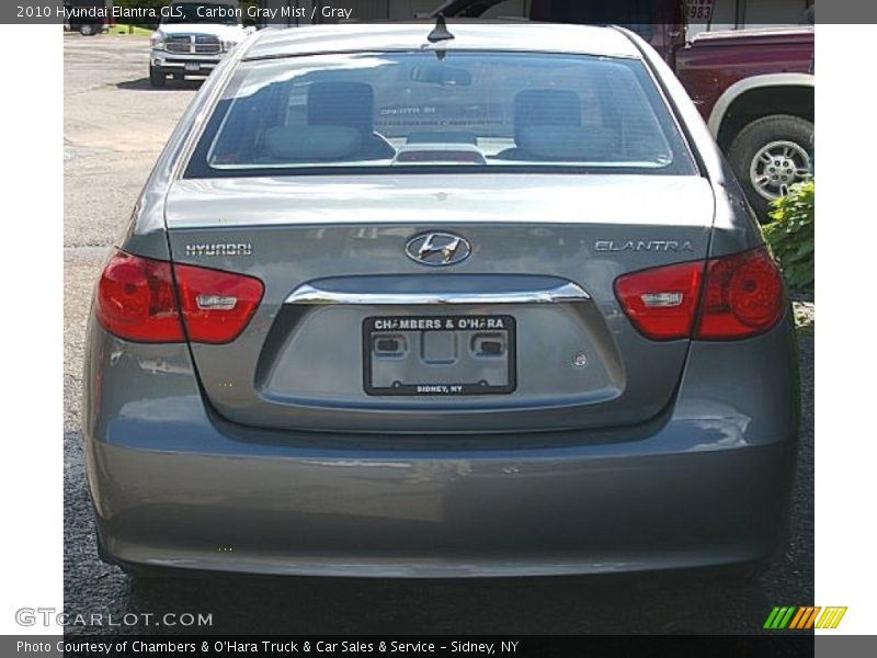 Carbon Gray Mist / Gray 2010 Hyundai Elantra GLS