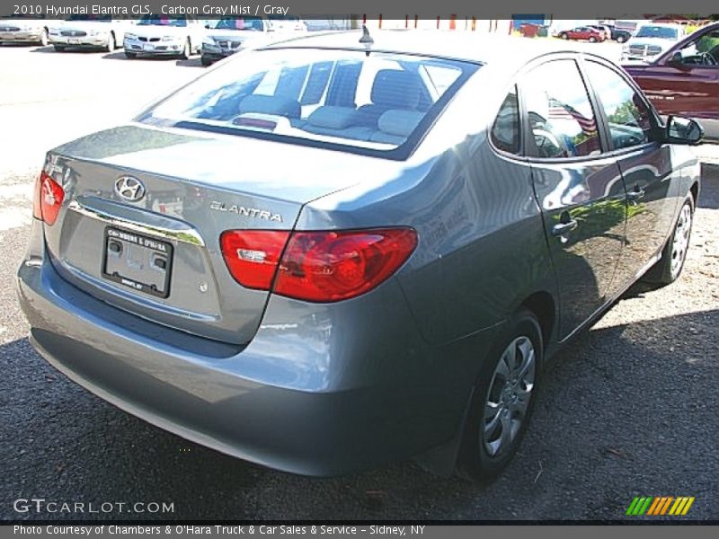 Carbon Gray Mist / Gray 2010 Hyundai Elantra GLS