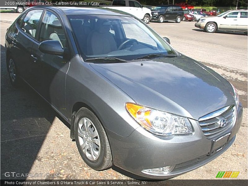 Carbon Gray Mist / Gray 2010 Hyundai Elantra GLS