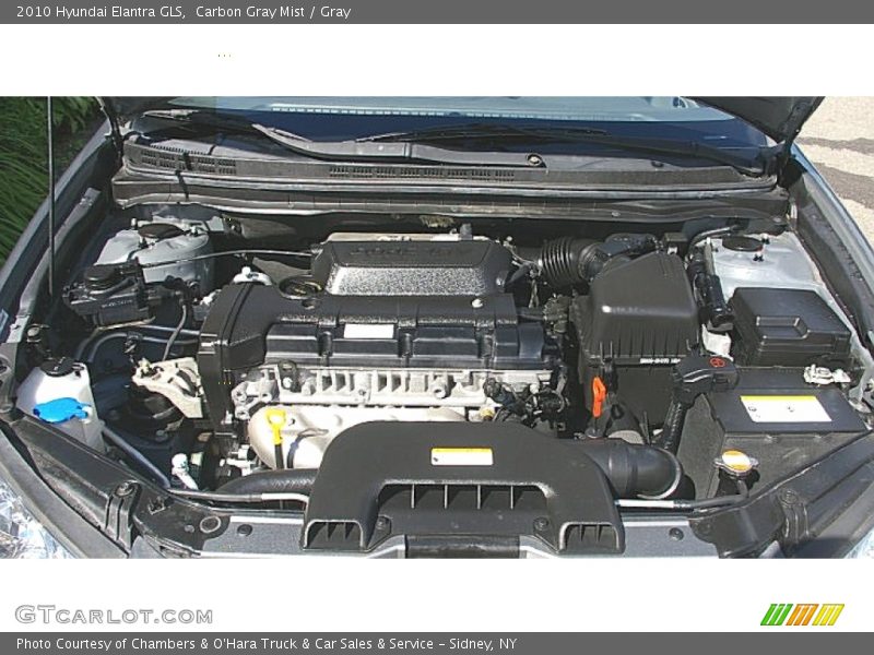 Carbon Gray Mist / Gray 2010 Hyundai Elantra GLS
