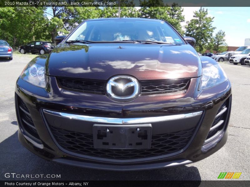 Black Cherry Mica / Sand 2010 Mazda CX-7 s Touring AWD