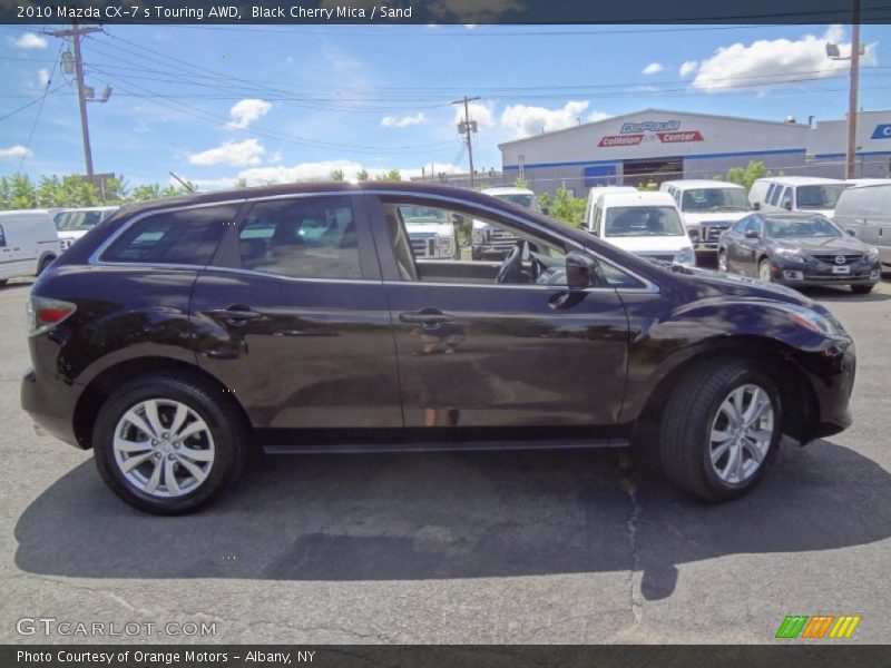 Black Cherry Mica / Sand 2010 Mazda CX-7 s Touring AWD