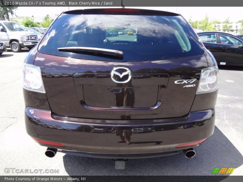 Black Cherry Mica / Sand 2010 Mazda CX-7 s Touring AWD