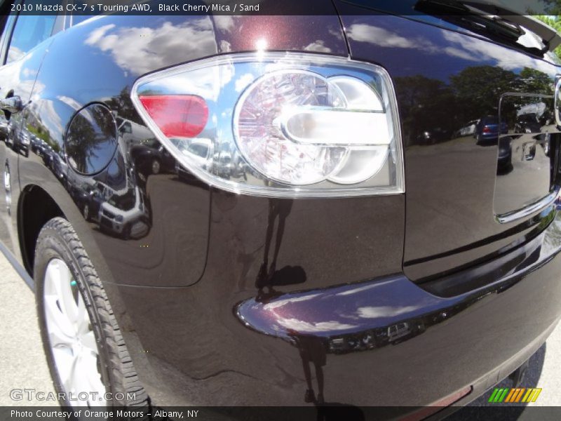 Black Cherry Mica / Sand 2010 Mazda CX-7 s Touring AWD